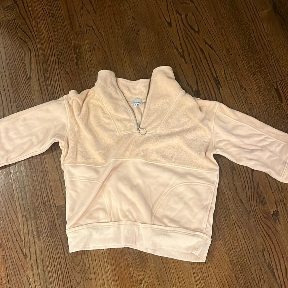 sweatshirt pullover half-zip